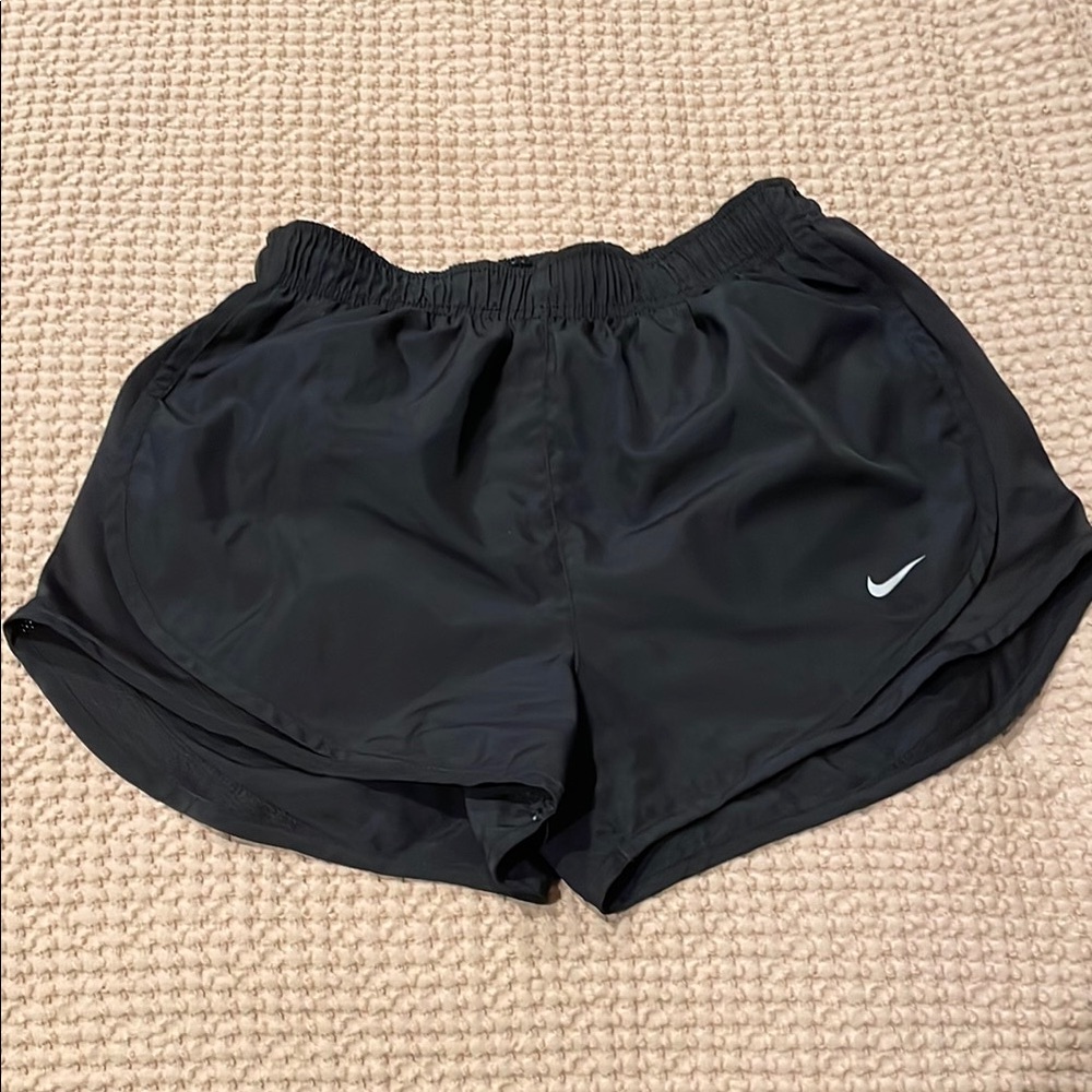 Nike Black Athletic Shorts Lightweight Elastic Waist